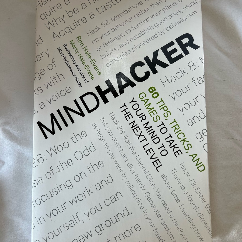 Mind Hacker book